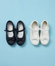 KG6CG01046 a.v.v KIDS(アー・ヴェ・ヴェ) [18/19/20cm]【セレモニー】リボンバレエシューズ アイボリー