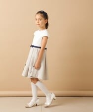 KG6CS31044 a.v.v KIDS(アー・ヴェ・ヴェ) [KIDS]リボンヒールパンプス[WEB限定サイズ] アイボリー