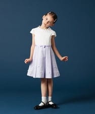 KG6CV01044 a.v.v KIDS(アー・ヴェ・ヴェ) [KIDS]リボン付きバレエシューズ[WEB限定サイズ] ブラック