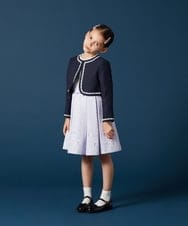 KG6CV01044 a.v.v KIDS(アー・ヴェ・ヴェ) [KIDS]リボン付きバレエシューズ[WEB限定サイズ] ブラック