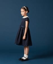 KG6CV01044 a.v.v KIDS(アー・ヴェ・ヴェ) [KIDS]リボン付きバレエシューズ[WEB限定サイズ] ブラック