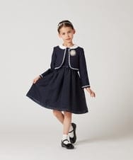 KG6CV01044 a.v.v KIDS(アー・ヴェ・ヴェ) [KIDS]リボン付きバレエシューズ[WEB限定サイズ] ブラック