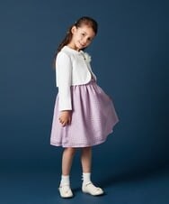 KG6CV01044 a.v.v KIDS(アー・ヴェ・ヴェ) [KIDS]リボン付きバレエシューズ[WEB限定サイズ] ブラック