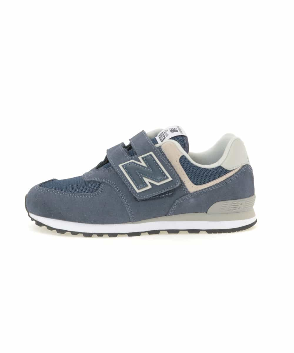 KG6DD50069 a.v.v KIDS(アー・ヴェ・ヴェ) [KIDS]NEW BALANCE（ニューバランス）ＮＢ　ＹＶ５７４ ネイビー