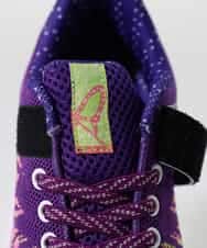 KG6DP06044 a.v.v KIDS(アー・ヴェ・ヴェ) 鬼滅の刃コラボシューズ produced by瞬足 パープル（栗花落カナヲ モデル）