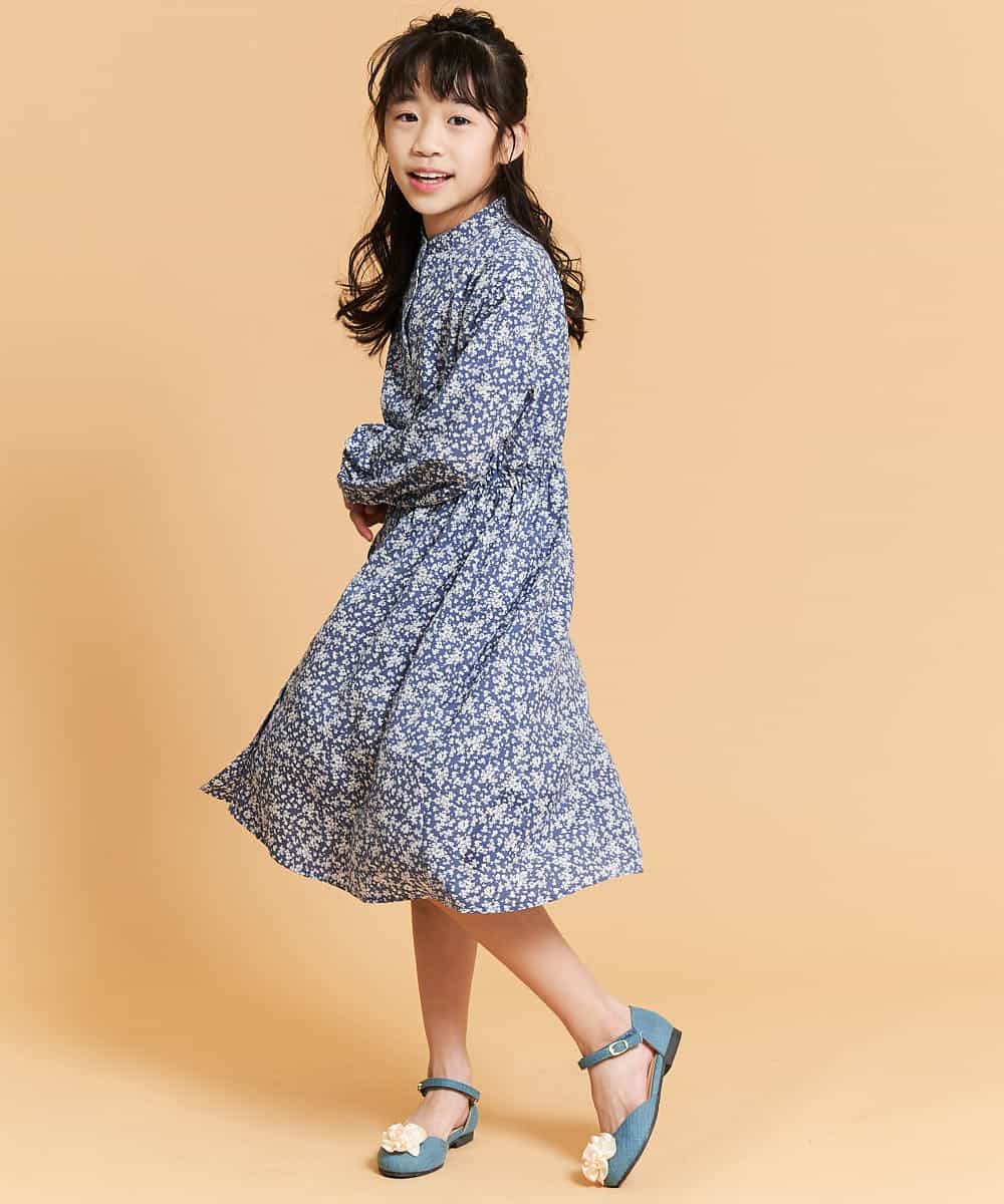 KG6FM11034 a.v.v KIDS(アー・ヴェ・ヴェ) [KIDS]フラワーモチーフセパレートサンダル[WEB限定サイズ] グレー