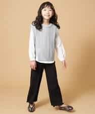 KG6FM13034 a.v.v KIDS(アー・ヴェ・ヴェ) [KIDS]チャイナシューズ[WEB限定サイズ] アイボリー