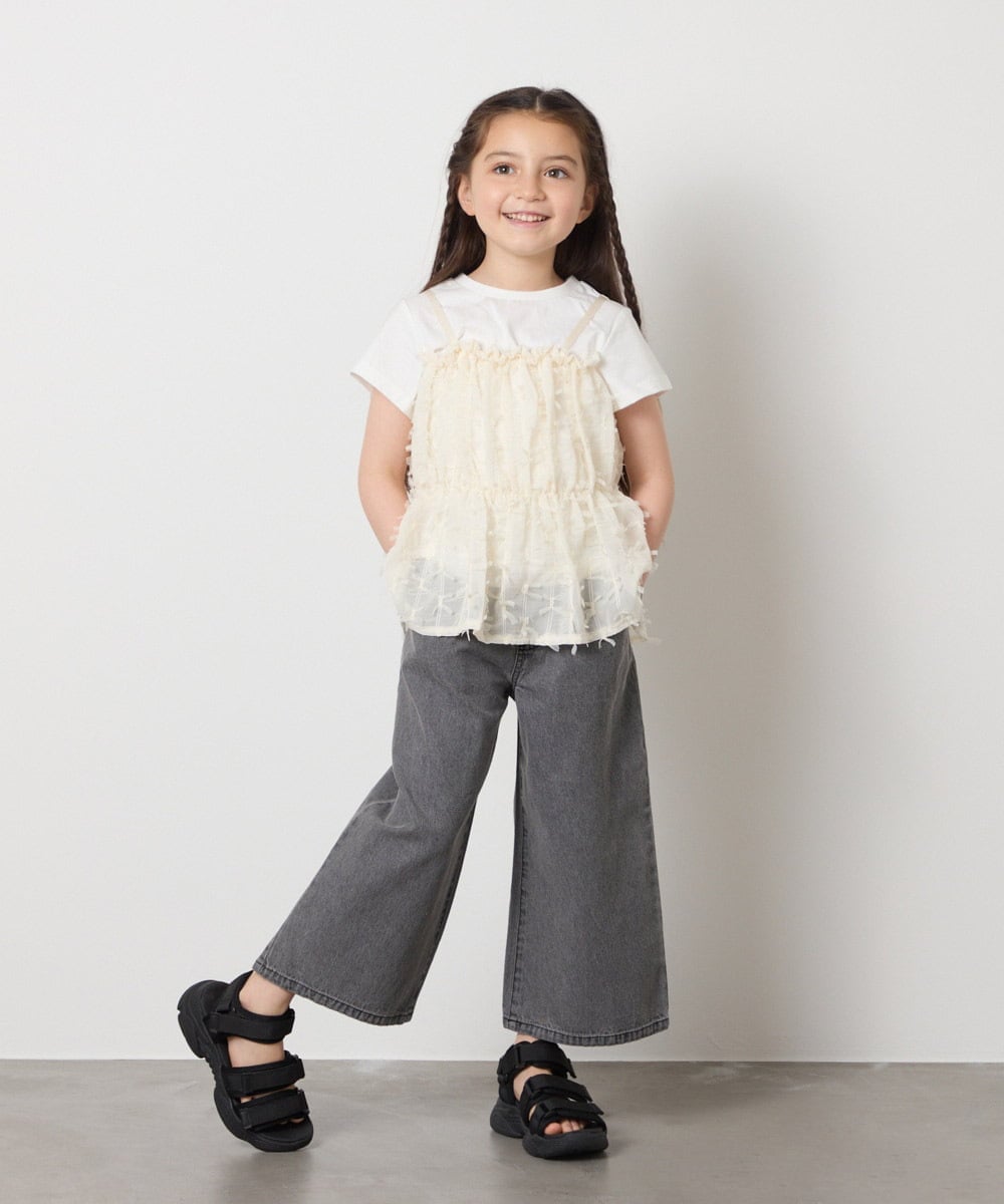 KG6GA08044 a.v.v KIDS(アー・ヴェ・ヴェ) [KIDS]軽量厚底スポサン ライトブルー