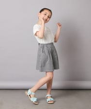 KG6GA09044 a.v.v KIDS(アー・ヴェ・ヴェ) [KIDS]フリルサンダル ライトブルー