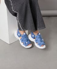 KG6GD10049 a.v.v KIDS(アー・ヴェ・ヴェ) [KIDS]ドロストスポーツサンダル ライトブルー