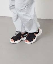 KG6GD10049 a.v.v KIDS(アー・ヴェ・ヴェ) [KIDS]ドロストスポーツサンダル ブラック