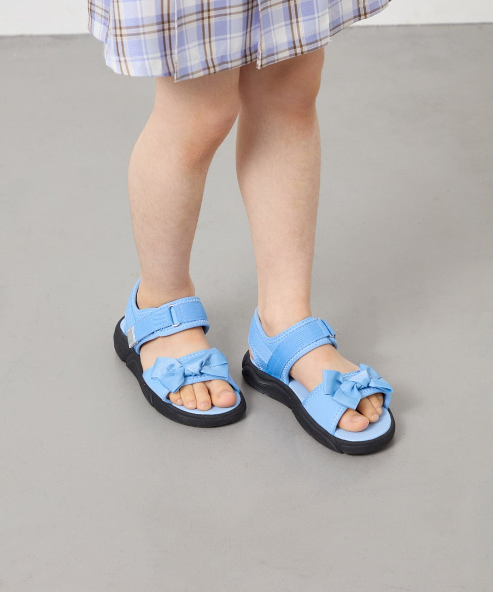 KG6GD12039 a.v.v KIDS(アー・ヴェ・ヴェ) [KIDS]リボンスポサン ライトブルー