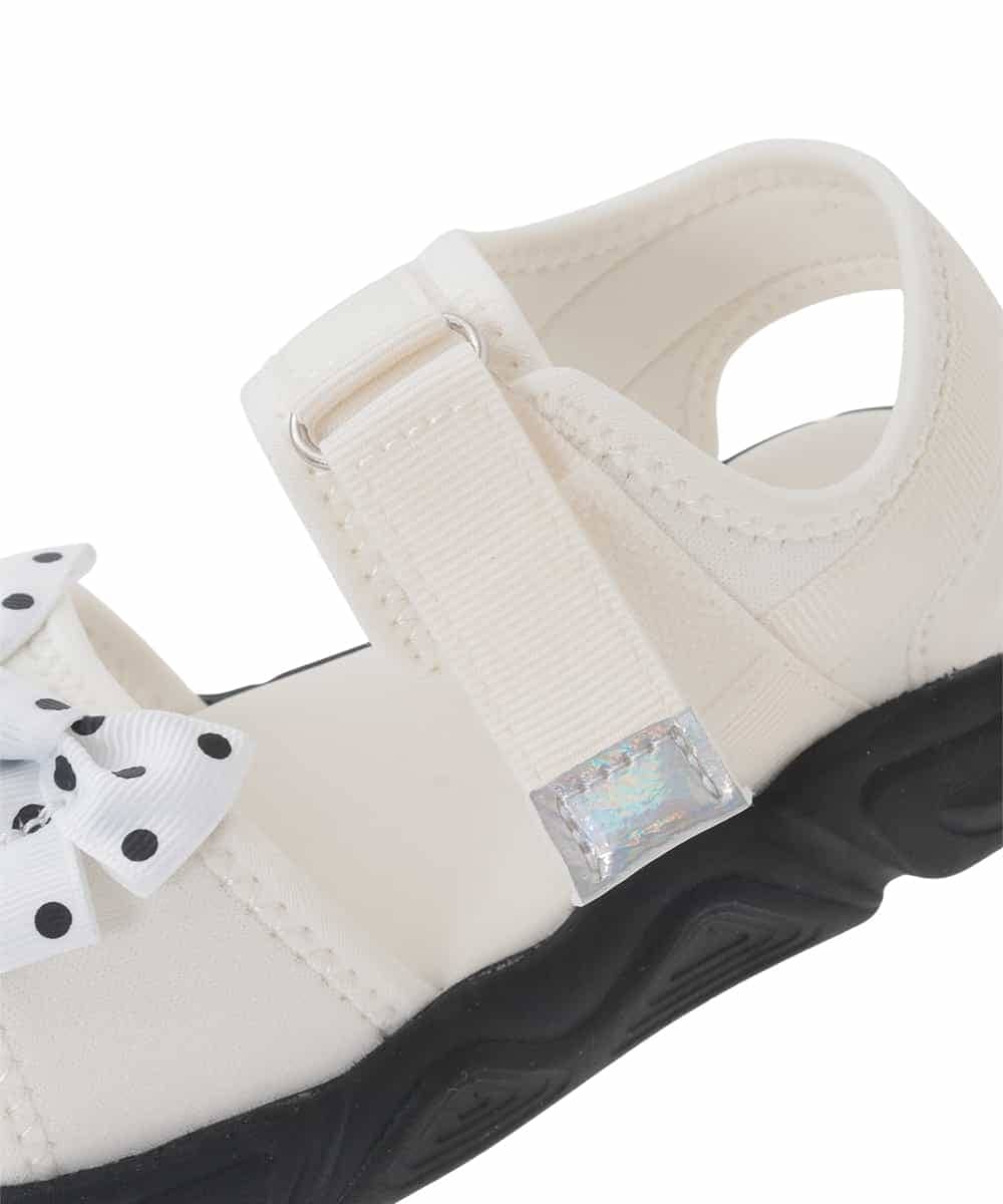 KG6GD12039 a.v.v KIDS(アー・ヴェ・ヴェ) [KIDS]リボンスポサン アイボリー