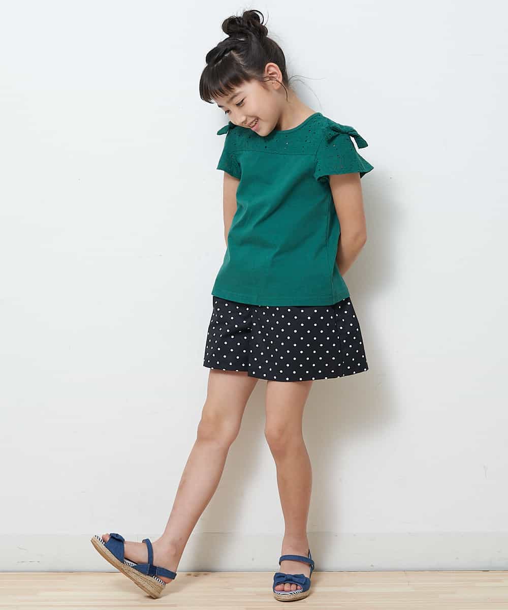 KG6GJ21029 a.v.v KIDS(アー・ヴェ・ヴェ) [KIDS]リボンジュートウェッジサンダル[WEB限定サイズ] パープル