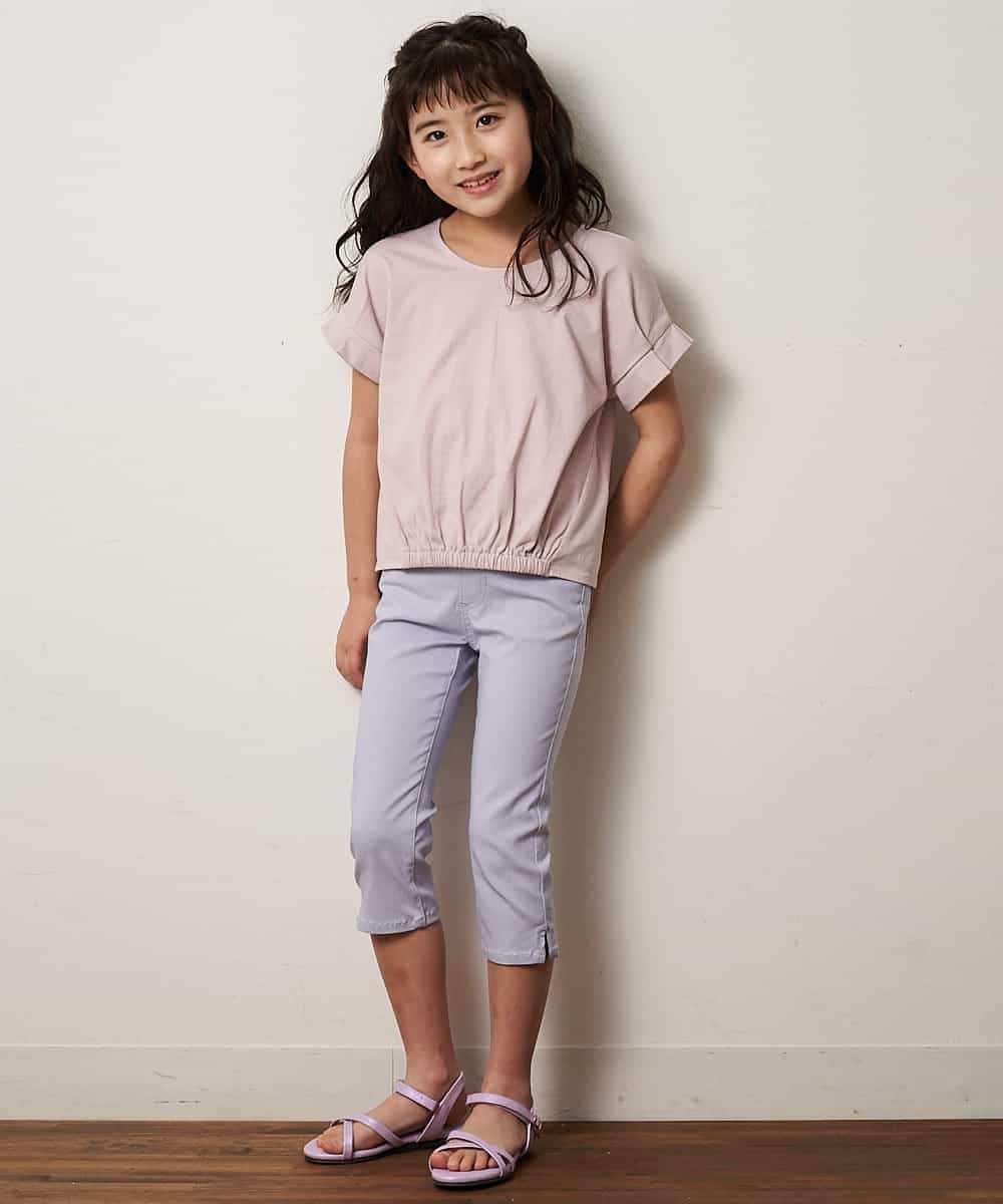 KG6GJ32029 a.v.v KIDS(アー・ヴェ・ヴェ) [KIDS]ナローストラップフラットサンダル[WEB限定サイズ] ラベンダー