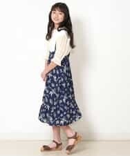 KG6GM14029 a.v.v KIDS(アー・ヴェ・ヴェ) [KIDS]フリルウェッジサンダル[WEB限定サイズ] ブルー