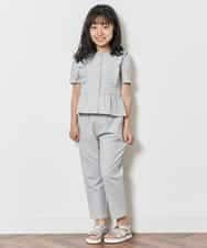KG6GM31034 a.v.v KIDS(アー・ヴェ・ヴェ) [KIDS]クロスゴムフラットサンダル[WEB限定サイズ] ブラック