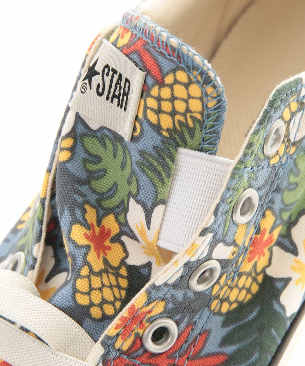 KG6GM71047 a.v.v KIDS(アー・ヴェ・ヴェ) [KIDS]CONVERSE CHILD ALL STAR N TROPICA SLIP OX ブルー