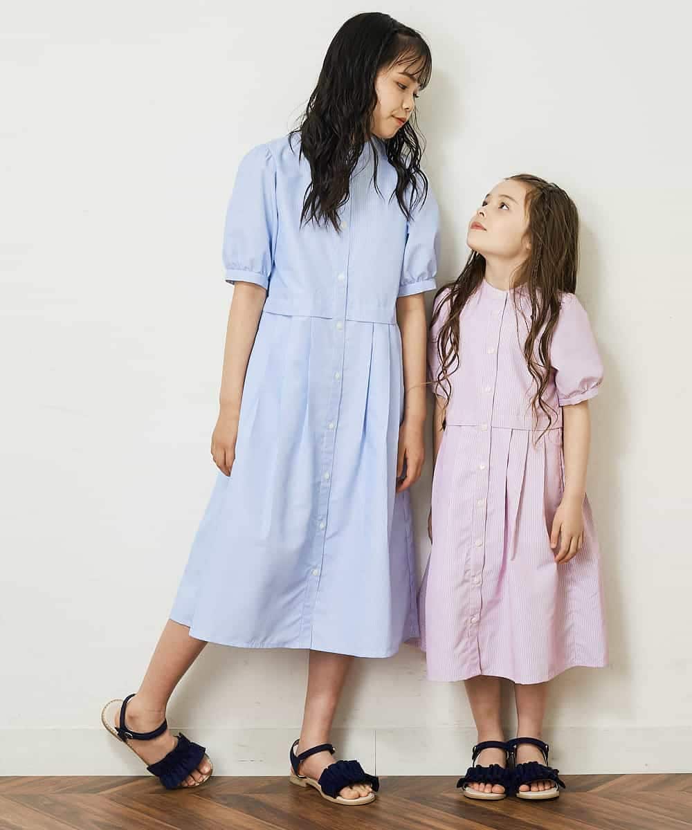 KG6GP20029 a.v.v KIDS(アー・ヴェ・ヴェ) [KIDS]【残りわずか】フリルフラットサンダル ネイビー