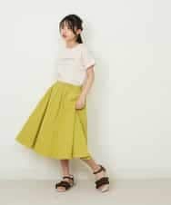 KG6GP20029 a.v.v KIDS(アー・ヴェ・ヴェ) [KIDS]【残りわずか】フリルフラットサンダル ネイビー