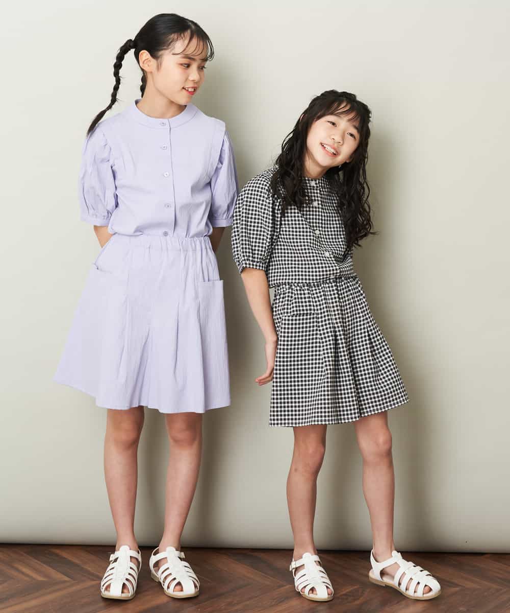 KG6GP22039 a.v.v KIDS(アー・ヴェ・ヴェ) [KIDS]【ママとお揃い】グルカサンダル ブラック