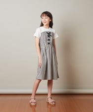 KG6GS21039 a.v.v KIDS(アー・ヴェ・ヴェ) [KIDS]フリルフラットサンダル[WEB限定サイズ] ライトブルー