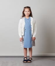 KG6GS21039 a.v.v KIDS(アー・ヴェ・ヴェ) [KIDS]フリルフラットサンダル[WEB限定サイズ] ライトブルー