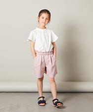 KG6GS21039 a.v.v KIDS(アー・ヴェ・ヴェ) [KIDS]フリルフラットサンダル[WEB限定サイズ] ライトブルー