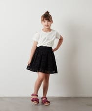 KG6GS21039 a.v.v KIDS(アー・ヴェ・ヴェ) [KIDS]フリルフラットサンダル[WEB限定サイズ] ライトブルー