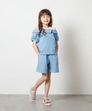 KG6GS22044 a.v.v KIDS(アー・ヴェ・ヴェ) [KIDS]ラメストラップサンダル[WEB限定サイズ] ブラック