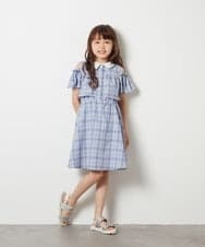 KG6GS22044 a.v.v KIDS(アー・ヴェ・ヴェ) [KIDS]ラメストラップサンダル[WEB限定サイズ] ブラック