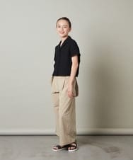 KG6GS22044 a.v.v KIDS(アー・ヴェ・ヴェ) [KIDS]ラメストラップサンダル[WEB限定サイズ] ブラック