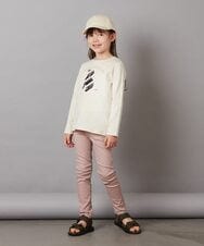 KG6GV22034 a.v.v KIDS(アー・ヴェ・ヴェ) [17-23cm]リボン付きスポーツサンダル[WEB限定サイズ] カーキ