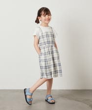 KG6GV22034 a.v.v KIDS(アー・ヴェ・ヴェ) [KIDS]リボン付きスポーツサンダル[WEB限定サイズ] ブラック