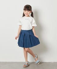 KG6GV31039 a.v.v KIDS(アー・ヴェ・ヴェ) [KIDS]フリルフラットサンダル[WEB限定サイズ] ライトブルー