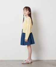 KG6GV31039 a.v.v KIDS(アー・ヴェ・ヴェ) [KIDS]フリルフラットサンダル[WEB限定サイズ] ライトブルー