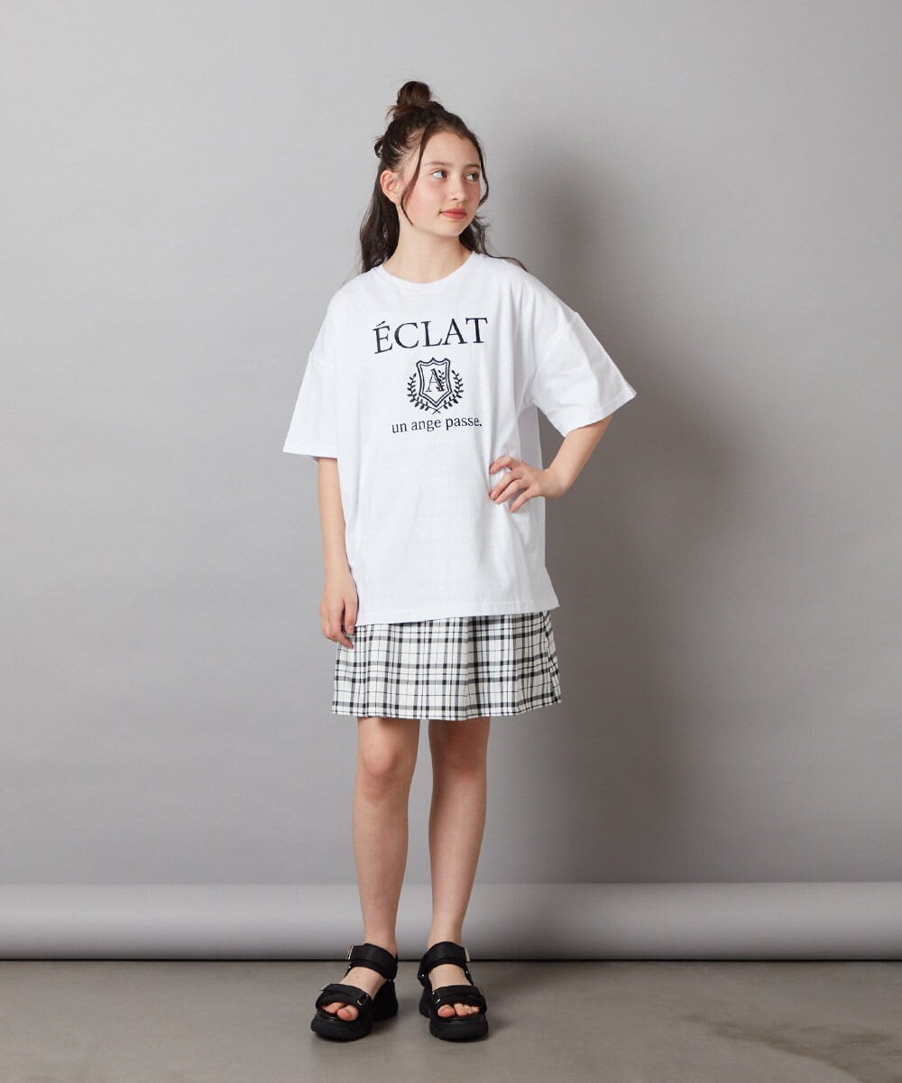 KG6GV32044 a.v.v KIDS(アー・ヴェ・ヴェ) [KIDS]厚底スポサン アイボリー