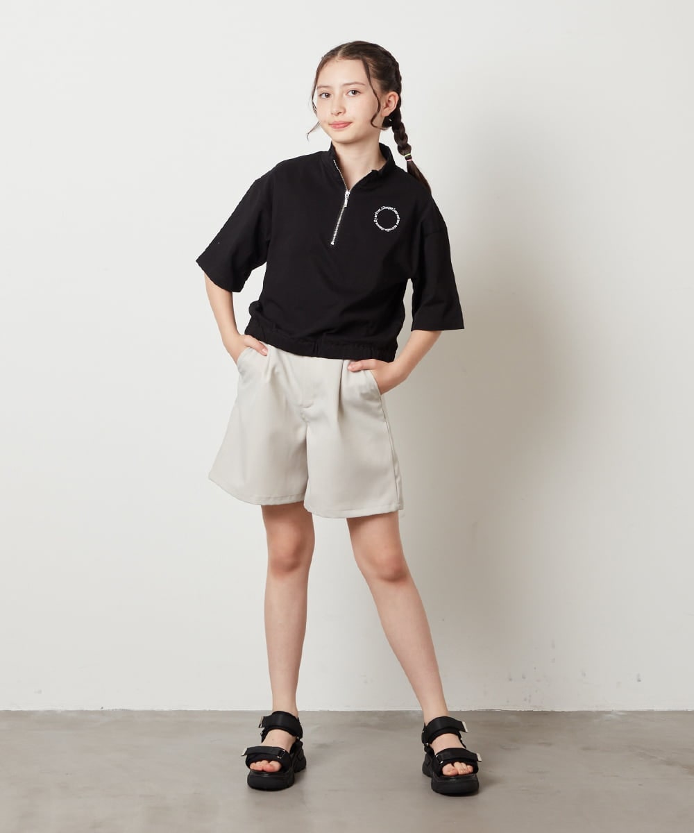 KG6GV32044 a.v.v KIDS(アー・ヴェ・ヴェ) [KIDS]厚底スポサン アイボリー