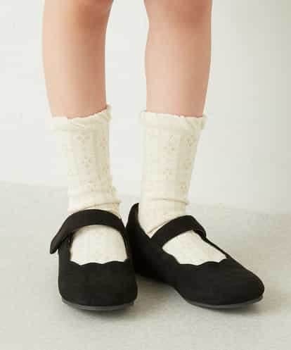 KG6JD03039 a.v.v KIDS [KIDS]スカラップバレエシューズ[WEB限定サイズ]