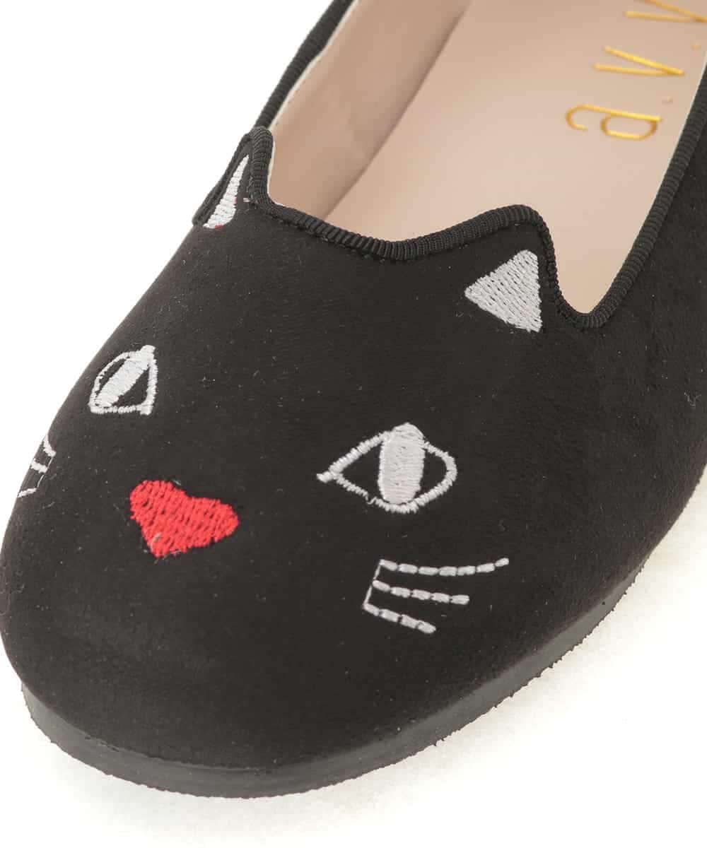 KG6JD04039 a.v.v KIDS(アー・ヴェ・ヴェ) [KIDS]キャットシューズ ブラック