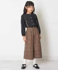 KG6KM01029 a.v.v KIDS(アー・ヴェ・ヴェ) [KIDS]Tストラップリボンシューズ[WEB限定サイズ] ブラック
