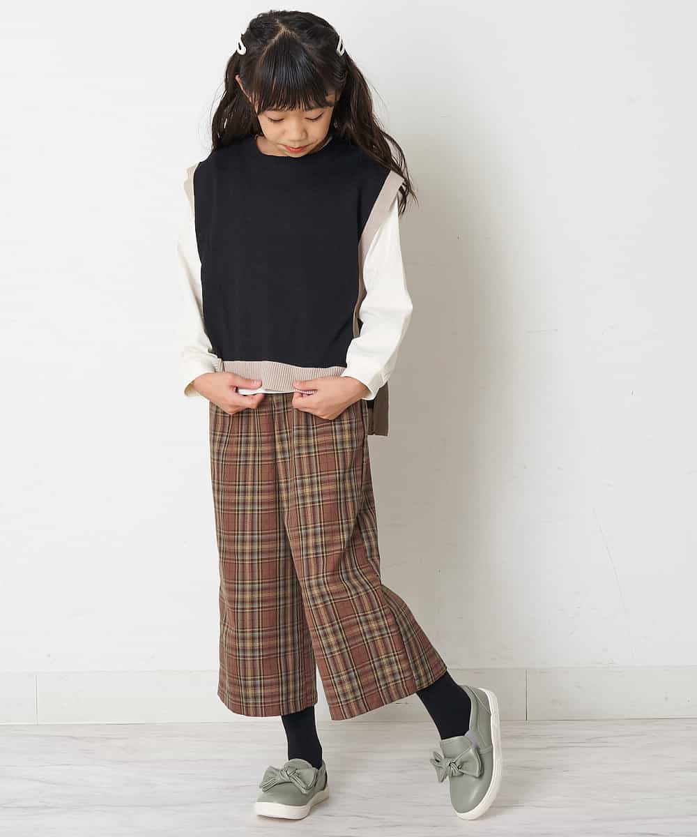 KG6KM03034 a.v.v KIDS(アー・ヴェ・ヴェ) [KIDS]リボンスニーカー[WEB限定サイズ] ラベンダー