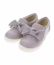 KG6KM03034 a.v.v KIDS(アー・ヴェ・ヴェ) [KIDS]リボンスニーカー[WEB限定サイズ] ラベンダー