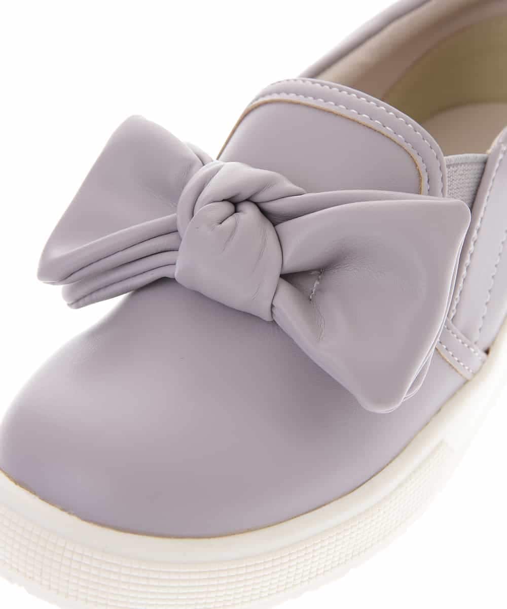 KG6KM03034 a.v.v KIDS(アー・ヴェ・ヴェ) [KIDS]リボンスニーカー[WEB限定サイズ] ラベンダー
