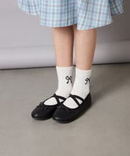 KG6TA03039 a.v.v KIDS(アー・ヴェ・ヴェ) [18-23cm][クッションインソールで履き心地抜群][屈曲性があり柔らかい]スキップバレエ ブラック