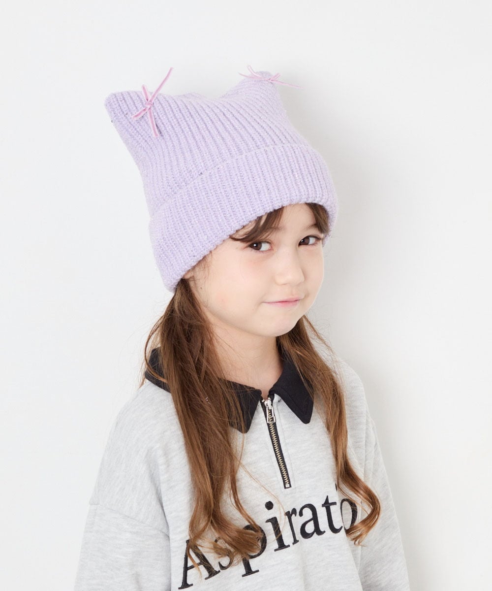 KG7AG30021 a.v.v KIDS(アー・ヴェ・ヴェ) 【洗える】ﾈｺﾐﾐﾜｯﾁﾎﾞｳ ピンク