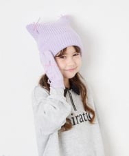 KG7AG30021 a.v.v KIDS(アー・ヴェ・ヴェ) 【洗える】ﾈｺﾐﾐﾜｯﾁﾎﾞｳ ピンク