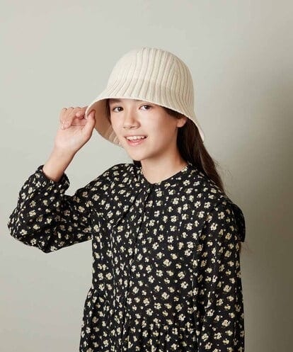 KG7AV10029 a.v.v KIDS [KIDS]リブニットバケットハット