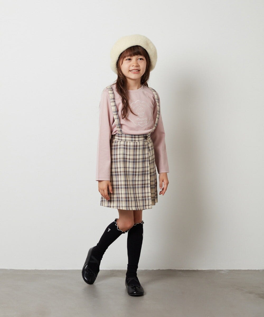 KG7AV21029 a.v.v KIDS(アー・ヴェ・ヴェ) [KIDS]シャギーべレー帽 ピンク