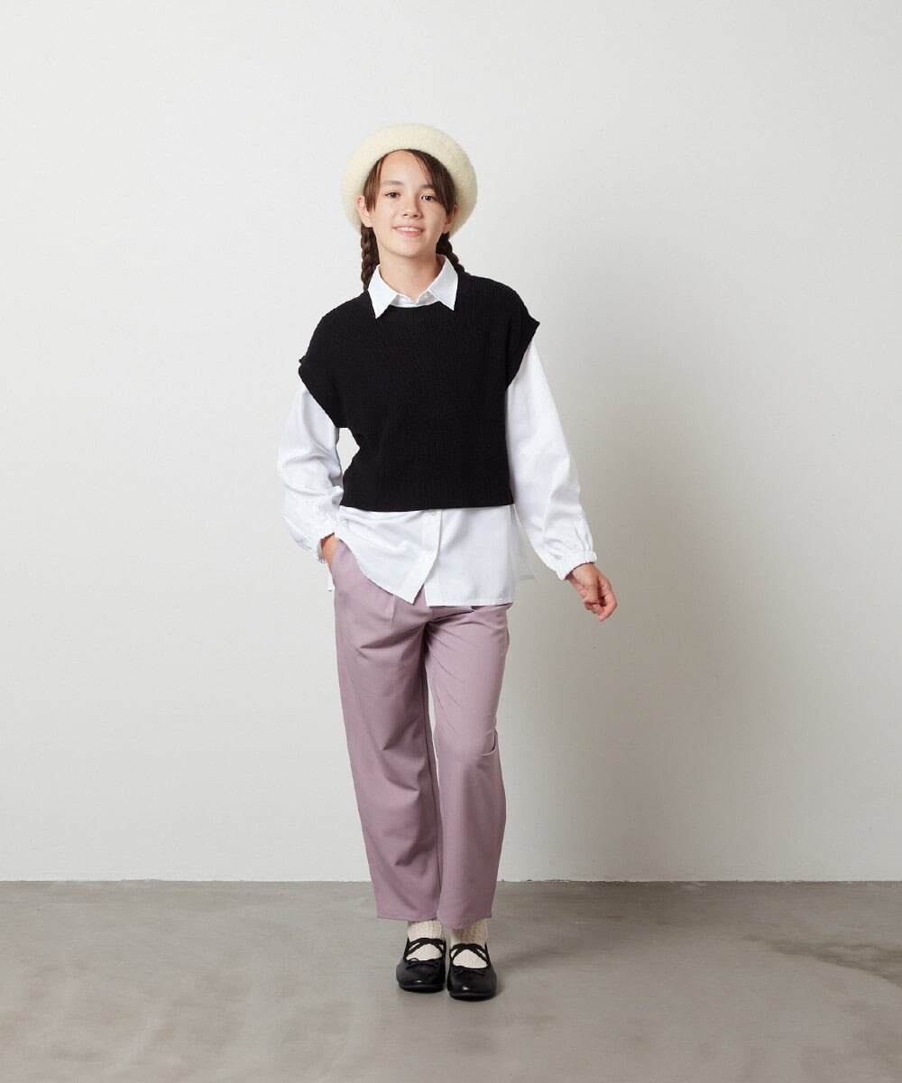 KG7AV21029 a.v.v KIDS(アー・ヴェ・ヴェ) [KIDS]シャギーべレー帽 ピンク